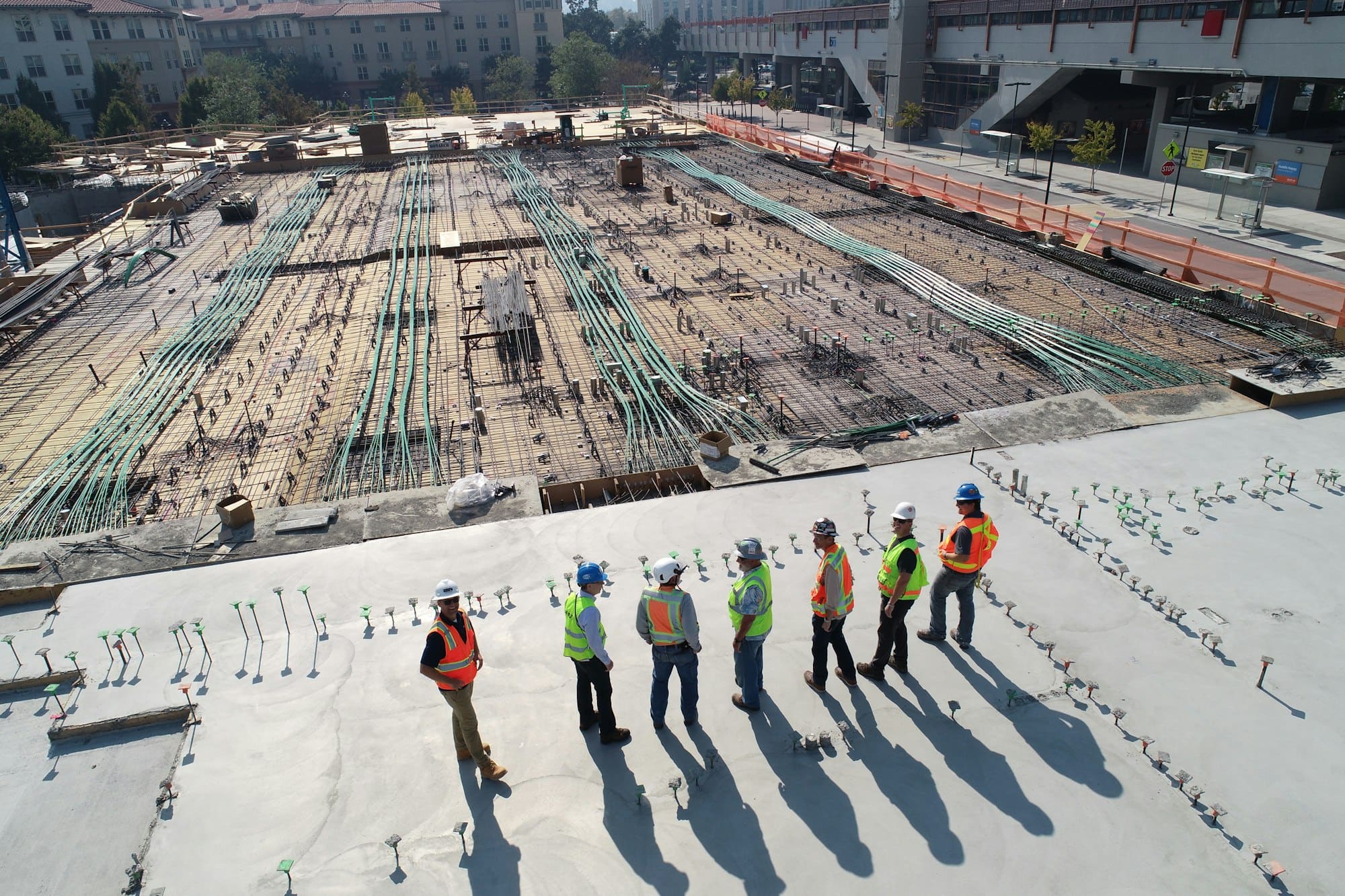 Environmental and social impact assessment at an infrastructure site
